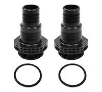 Raccord de pompe de 3238 mm avec joint torique pour SPS50 pour SPS75 pour pompes SPS100, conçu pour une fonction de pompe optimisée et une intégration transparente du système (2 ensembles)
