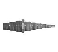 Raccord de pompe universel Airfit 50019SN 3/4", 1", 1 1/4" AG x Ø 8,3-33,5 mm, PVC
