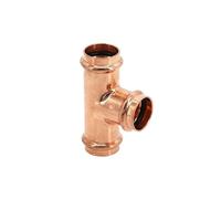 Raccord de pression à Double pince en cuivre, diamètre égal, Joint de chauffage de l'eau en forme de T/V, ID 15-54mm(ID54mm,Normal For Water)