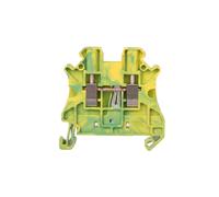 Phoenix Contact Bloc de jonction DIN-rail 3044092 UT 2,5 2 connexions Vis 5,2 mm Vert-jaune