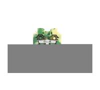 Raccord de rail de protection 6 mm² jaune-vert 282-107