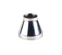Raccord de réduction de tuyau soudé sanitaire en acier inoxydable 304 de 76 mm, 89 mm, 102 mm, 108 mm, 114 mm, 133 mm de diamètre extérieur, fabrication artisanale(108x45mm)