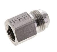 Raccord de réduction JIC G1/2'' femelle x UN 1-1/16''-12 mâle en acier inoxydable 210bar (2950.5psi)