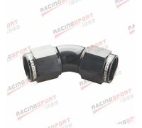 Raccord De Refroidisseur D'huile De Coude De Tuyau Hydraulique Universel,Résistant,An4 An6 An8 An10 An12 Femelle À An4 An6 An8 An10 An12 Femelle,0 45 90 - Type 45 Degree An6 #A