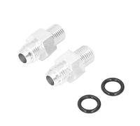 Raccord de Refroidisseur D'huile de Transmission, Paire de Raccords D'adaptateur de Refroidisseur de Transmission - 6AN à 1/4 NPSM 316-3000833 pour GM TH350 TH400 4L60E 4L70E