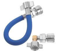 Raccord de Réservoir D'air en Acier Inoxydable, Connecteur Coudé | Connexion Rapide, Prévention Précise des Fuites, Performance Stable, Résistance à L'usure, pour Réservoir et Tuyau