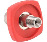 Raccord de réservoir de CO2 Red Square G5/8 à 1/4 BSPP acier inoxydable pour l'échange