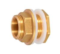 Raccord de réservoir en laiton, connecteur de réservoir d'eau en cuivre,Connecteur de d'eau en laiton fileté pour tuyau d'arrosage - Raccord de tuyau en pour robinet de jardin, raccor