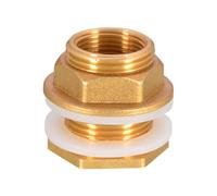 Raccord de réservoir en laiton, connecteur de réservoir d'eau en cuivre,Connecteur de d'eau en laiton fileté pour tuyau d'arrosage | Raccord de tuyau en pour robinet de jardin, raccor