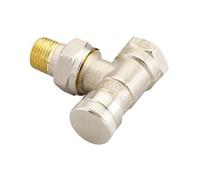 Raccord De Retour DANFOSS RLV 15, Nickelé, D'Angle, 1/2'