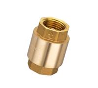 Raccord de retour en laiton 1,27 cm, anti-corrosion, pour systèmes de plomberie haute pression, clapets anti-retour en laiton