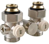 Caleffi K12843 Einrohr Hahnblock 3/4" IG 301250 Bloc de Robinet monotube, Multicolore