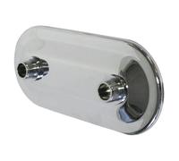 Raccord de Robinet - SOMATHERM - Platine - Finition chromée - Couleur gris - PVC