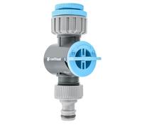 Cellfast 52-256 Raccord de robinet universel avec filtre amovible compatible avec les robinets G1/2", G3/4" et G1 jusqu'à 6 bar