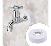 Raccord de rosace pour systèmes de plomberie avec support pour 20 mm, 25 mm, 33 mm de diamètre et fonction d'installation sans outils (1,5 cm)