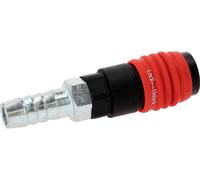 Raccord de sécurité universel à air comprimé 3 en 1, 14,5 mm avec embout de tuyau KS Tools 999.9103
