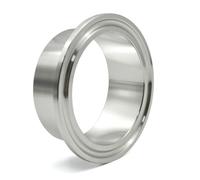 Raccord de serrage sanitaire en acier inoxydable SS304, 12,7-108 mm, 0,5 po, 0,75 po, 1 po, 2 po, 3 po, 4 po, raccord de tuyau soudé à bride à connexion rapide, SS316, virole de 19 mm, 25,4
