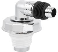 Raccord de siphon de sol pour machine à laver, joint chromé en PVC, raccord de siphon de sol, raccord de couverture de siphon de sol