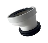 Raccord de toilettes décalé pour salle de bain - Facile à installer - Adaptateur de vidange des eaux usées - Interrupteur à bride pour la réparation des urinoirs de la chaudière