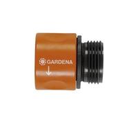 GARDENA 00917-50 plastique Raccord de transition 26,44 mm (3/4\ ) (filet ext.), raccord enfichable