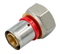 Raccord de transition à sertir PEX multicouche - Profil U - 32mm x 1" femelle - Pressfitting avec filetage intérieur