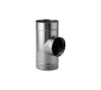 Raccord de trappe de nettoyage rond - simple paroi - Schiedel PRIMA PLUS 180 mm
