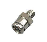 Raccord De Tube De Machine À Expresso, Compatible Pour Delonghi, Connecteur De Machine À Café, Raccord Métallique À Tête Directe Coudé Pour Machines À Expresso(D 1PCS)