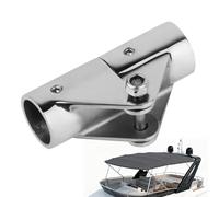 Raccord de Tube pour Garde-Corps de Bateau - Quincaillerie Yacht En Acier Inoxydable - Connecteur de Tube pour Bateau Qualité e - Pour Renforcement Pipeline Supports Télescopiques Camping-Car