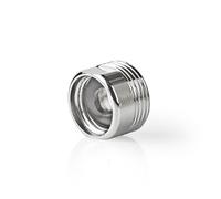 raccord de tuyau | 1/2'' | 3/4'' | Métal | Argent