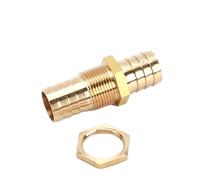 Raccord de tuyau, 1 pièce, raccord en T en acier, raccord en laiton, raccords de tuyauterie en cuivre pagode, 2, 3 ou 4 voies, droit, en L, en Y, for tube de gaz et d'eau(Bt Pm,14MM)