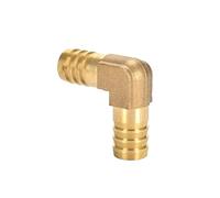 Raccord de tuyau, 1 pièce, raccord en T en acier, raccord en laiton, raccords de tuyauterie en cuivre pagode, 2, 3 ou 4 voies, droit, en L, en Y, for tube de gaz et d'eau(Elbow,12MM)