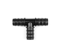 Raccord de tuyau 16 20 25 mm, té, coude, bouchon réparation, goutteur, d'arrosage, jardin, serre, outils raccordement(Tee,20MM_50 PIECES)