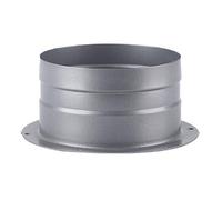 Raccord de tuyau à bride en métal, bride murale de 7,6 à 20,3 cm, adaptateur de bride de tuyau, élément de conduit rond droit - 200 mm