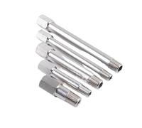 Raccord de tuyau à long mamelon en acier inoxydable 304, filetage mâle femelle 1/8", 1/4", 3/8" BSPT, adaptateur coupleur(BSP1I4-L 250mm)