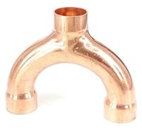 Raccord de tuyau à souder en Y 3 voies, 42 x 1,9 x 135 mm, alimentation en cuivre, for climatiseur, réfrigération, gaz, eau, huile