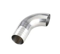 Raccord de tuyau cannelé à souder bout à bout, coude à 90 degrés, en acier inoxydable SUS304, diamètre extérieur de 12,7 14 16 19 25 32 38 45 51 mm, brassage maison(14mm)