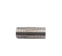 Raccord de tuyau cannelé droit à deux voies en acier inoxydable 304 de 6 mm, 8 mm, 10 mm, 12 mm, 13 mm, 14 mm, 15 mm, 16 mm, 17 mm, 18 mm, 19 mm, 20 mm(MT5-C30 B)