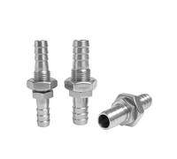 Raccord de tuyau cannelé en acier inoxydable 304 de 2 mm, 3 mm, 4 mm, 6 mm, 8 mm, 10 mm, 12 mm, 14 mm, 16 mm, 19 mm, 20 mm, 25 mm, 32 mm(Barb 20mm)
