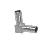 Raccord de tuyau cannelé en T type YL, coude à 3 ou 4 voies, acier inoxydable 304, mm, 6, 10, 12, 14, 16, 19(L type,13mm)