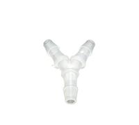 Raccord de Tuyau cannelé en Y en Plastique for Aquarium, 1 pièce, 4 mm, 5 mm, 6 mm, 7 mm, 8 mm, 9 mm, 11 mm, 13 mm, 14 mm, 16 mm, 20 mm(7mm 5pcs)
