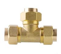 Raccord de tuyau composite en laiton, raccord à vis résistant à la pression pour plusieurs systèmes, y compris l'eau, le chauffage et les conduites d'air comprimé d'huile (16,8 mm)