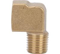 raccord de tuyau coudé à 90 degrés, antidérapant, 1/4 mâle, femelle, NPT, filetage de précision clair pour le transfert de carburant de l'eau, du gaz