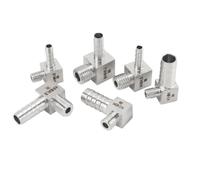 Raccord de tuyau coudé à 90 degrés en acier inoxydable 304, M8, 10, 12, 14, 16, 18, 20, 22, filetage mâle métrique x 6-19 mm(6MM_M14X1.5MM)