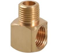 Raccord de Tuyau coudé à 90 degrés en Laiton, connecteur de coupleur, Bloc de Tubes de Lubrification à l'eau, M6 M8 M10 1/8 "1/4" 3/8 "BSP Femelle mâle 1 pièce(M10x1mmxM8x1mm)