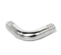 Raccord de tuyau coudé sanitaire à 90 degrés en acier inoxydable 304, ID de Tube 19/25/32/38/45/51/57/63/76/89mm(Size:19mm)