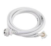 Raccord de tuyau d'arrivée d'eau pour lave-linge portable Klanata, rallonge de tuyau d'arrivée d'eau pour lave-linge, connecteur de tube de tuyau de lave-linge blanc long pour (3 mètres / 9,84 pieds)