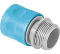 Raccord de tuyau d'arrosage en cellulose 3/4" filetage mâle idéal