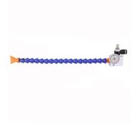 Raccord de tuyau de 8 mm Baux en plastique magnétique réglable, refroidissement de la buse ronde Aluminum block strong magnetic base, tube 300mm 28mm wide flat nozzle