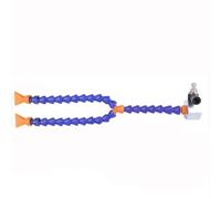 Raccord de tuyau de 8 mm Baux en plastique magnétique réglable, refroidissement de la buse ronde Strong magnetic base, double 300mm, upper tube 28mm wide flat nozzle