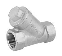 Raccord de tuyau de crépine, 3 tuyaux en maille à double couche en acier inoxydable, 3/4 "DN20 pt en acier inoxydable en acier Y de type spaser filtre de pompe, pour le gaz d'